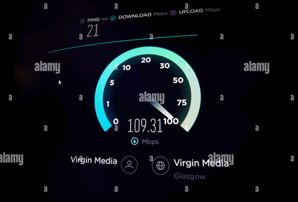 100 mbps internet connection