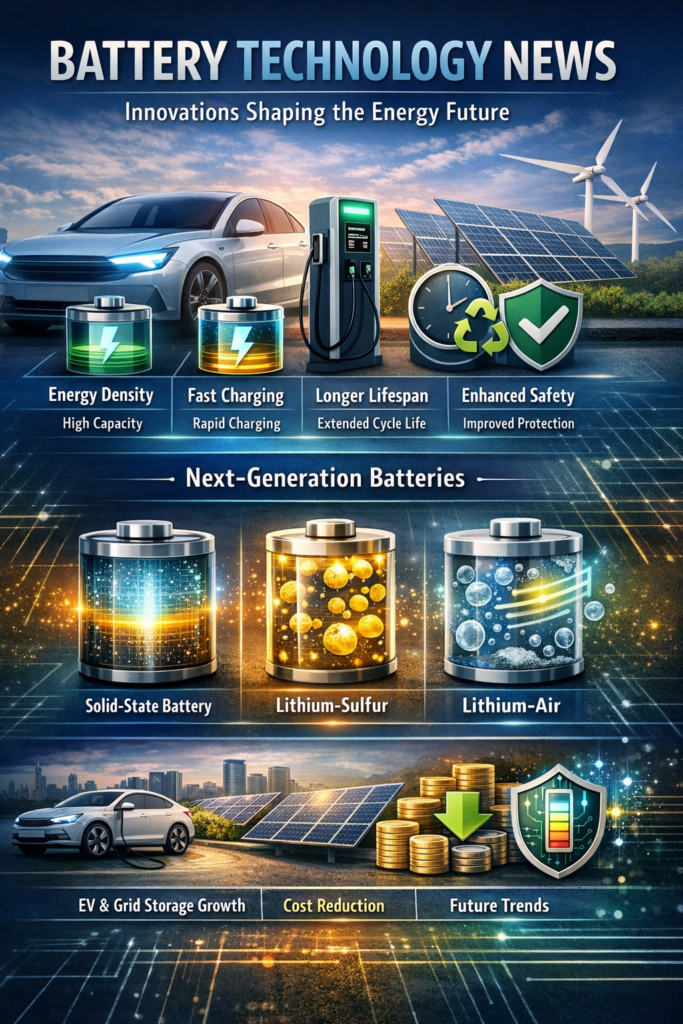 battery technology news
